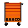 Bahco 6 Drawer Wheeled Tool Trolley Solid Steel, 600kg Load Capacity, 782x693x952mm 1472K6
