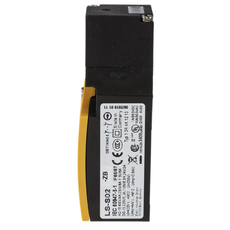 Eaton LS4 ZB Safety Interlock Switch Plastic Housing IP65 IP66 IEC/EN 60947 106875 LS-S02-ZB/X
