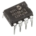 Microchip Digital to Analogue Converter 12 Bit, 2-Channel, SPI Microwire Interface, 8-Pin PDIP MCP4822-E/P