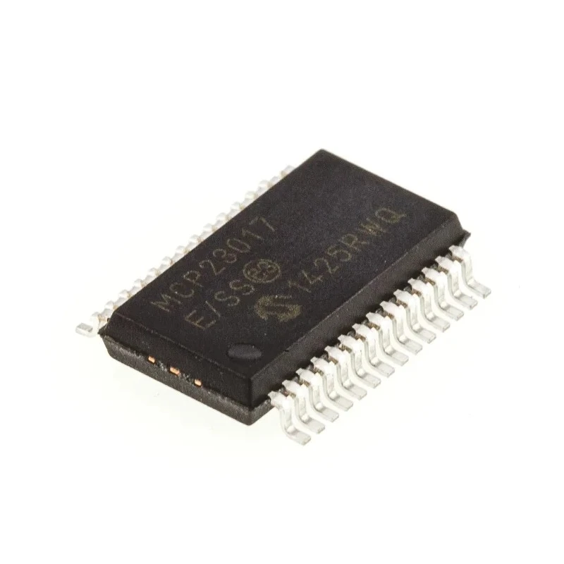 Microchip 16-Channel I/O Expander SSOP 28 MCP23017-E/SS with 1.7MHz Clock Frequency 1.8V to 5.5V Supply Voltage