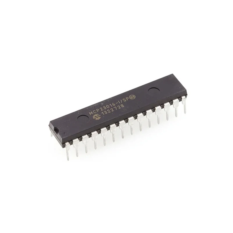 Microchip 16-Channel I/O Expander SPDIP 28 MCP23016-I/SP