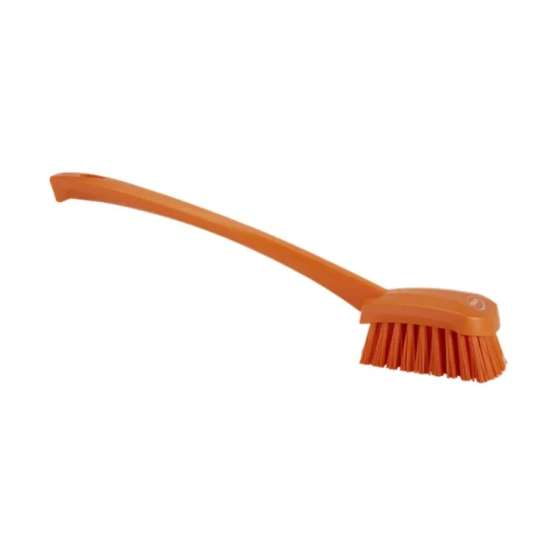 Vikan Hard Bristle Orange Scrubbing Brush 36 mm Bristle Length Polyester Bristle Material 41867
