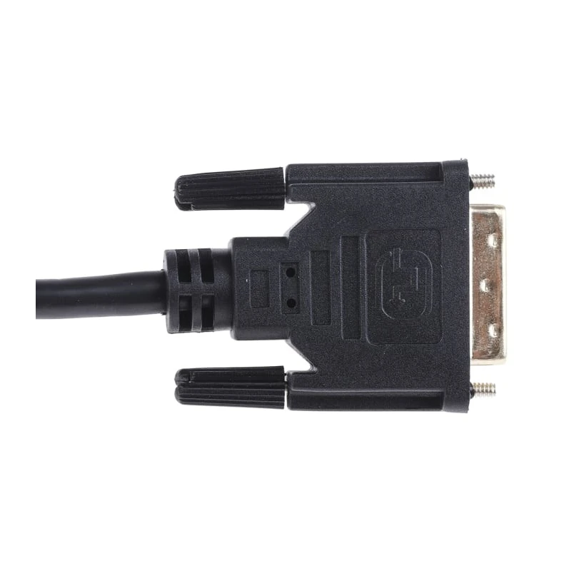 RS PRO 1 m 4K HDMI Cable Male DVI-D Single Link to Male DVI Black 182-8878