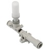SMC Vacuum Generator for use with ZH Series Vacuum Ejectors, Nozzle 2.0mm, Max Vacuum -90 kPa, Flow Rate ZH20DSA-10-12-12S
