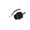 Bulgin IC Socket USB Cable Female 24 Pin Header to Female USB 2.0 Type C Black 160mm PXP4043/C