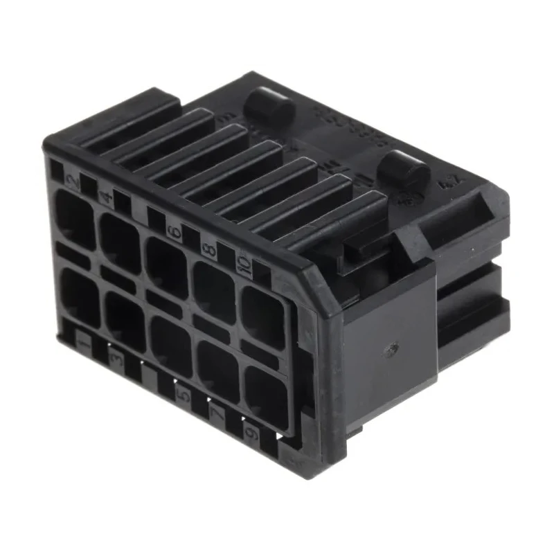TE Connectivity Automotive Connector AMP MCP 2.8 Female, 10 Way, 2 Row, 5.5 mm Pitch, Polyamide Housing, Straight 1418994-1
