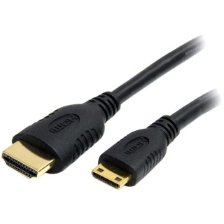 StarTech.com HDACM Series 2 m 4K @ 30Hz HDMI Cable, Male HDMI to Male Mini HDMI, HDMI 1.4, Black HDACMM2M