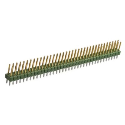 TE Connectivity AMPMODU MOD II Series Straight Through Hole Pin Header, 72 Contacts, 2.54 mm Pitch, 2 Row 3-826632-6
