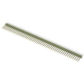 TE Connectivity AMPMODU MOD II Series Straight Through Hole Pin Header, 50 Contacts, 2.54 mm Pitch, 1 Row 5-826648-0