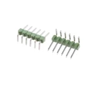 TE Connectivity AMPMODU MOD II Series Right Angle Through Hole Pin Header, 6 Contacts, 2.54 mm Pitch, 1 Row, 3A 826947-6