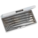 Facom 205mm Steel Pointed ESD Safe Tweezer 147.J7