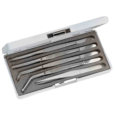 Facom 205mm Steel Pointed ESD Safe Tweezer 147.J7