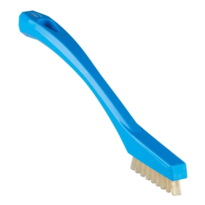 Vikan Blue Scrubbing Brush 11 mm Bristle Length Polyethylene Terephthalate Bristle Material 44023
