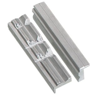 Facom Chrome Finish Fibre Vice Jaw Clamp 125mm Length 150mm Height 1223.M2
