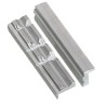 Facom Chrome Finish Fibre Vice Jaw Clamp 125mm Length 150mm Height 1223.M2