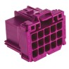 TE Connectivity Automotive Connector AMP MCP 2.8 Female 5.5 mm Pitch 15 Way 3 Row Straight 8-968973-1