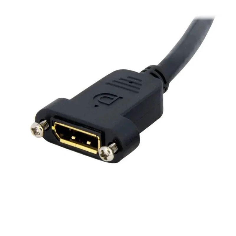 RS PRO Male DisplayPort to Female DisplayPort Cable, Polyvinyl Chloride Jacket, 1 m Length DPPNLFM3