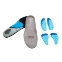 Orthosole Grey Blue Insole Men Size UK 6/13.5 Microfibre Material CE Mark 366