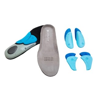 Orthosole Grey Blue Insole Men Size UK 6/13.5 Microfibre Material CE Mark 366