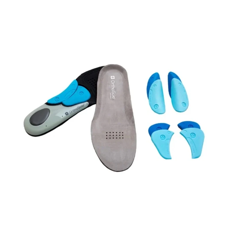 Orthosole Grey Blue Insole Men Size UK 6/13.5 Microfibre Material CE Mark 366