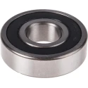 RS PRO Sealed Single Row Deep Groove Ball Bearing 20 mm ID 52 mm OD 15 mm Width C3 Clearance 6304-2RS/C3