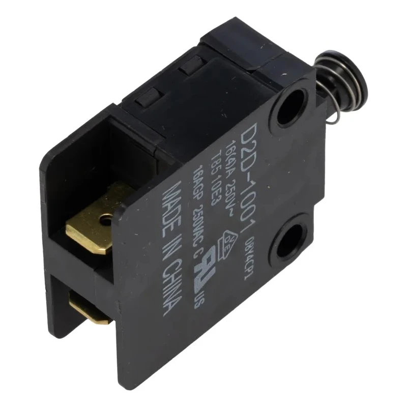 Omron Door Micro Switch Plunger Actuator SPST-NO 16A Contact Current IP40 Protection 