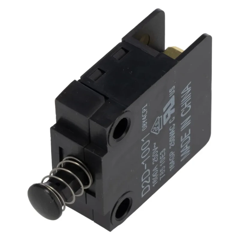 Omron Door Micro Switch Plunger Actuator SPST-NO 16A Contact Current IP40 Protection 