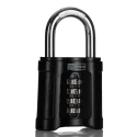 RS PRO Zinc Alloy Combination Padlock, 8 mm Shackle Diameter, 55 mm Body Width, Model 196-3963