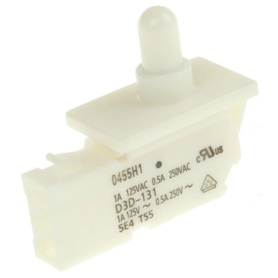 Omron Door Micro Switch Plunger SPST 500 mA IP40 36.4mm x 15mm x 11mm 