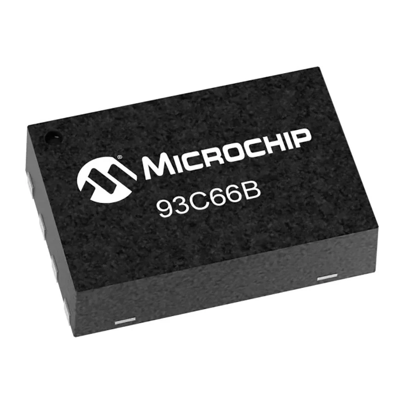 Microchip 4 kB Low-Voltage Serial EEPROM 200 ns 8-Pin MSOP Serial-3 Wire 93C66B-I/MS