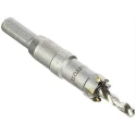 Starrett 16 mm Diameter Carbide Tip Drill Bit for Copper, Cast Iron, Mild and Stainless Steel, Aluminium CTD16