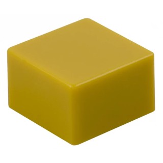 Omron Tactile Switch Cap Yellow for Series B3F-5000, Series B3W-4000, Series B3F-4000 B32-1330
