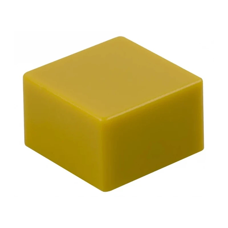 Omron Tactile Switch Cap Yellow for Series B3F-5000, Series B3W-4000, Series B3F-4000 B32-1330