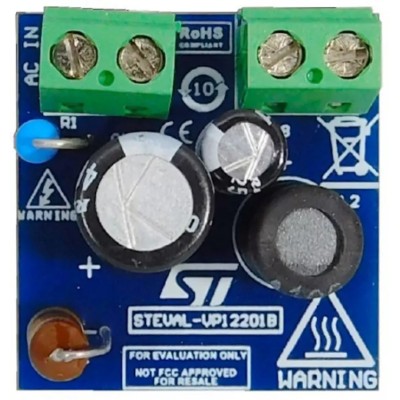 STMicroelectronics Power Management Development Kit Evaluation Board Implements A 15 V-3 W Buck Converter STEVAL-VP12201B