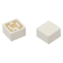 Omron Tactile Switch Cap White for Series B3W-4000, Series B3F-4000, Series B3F-5000 B32-1260