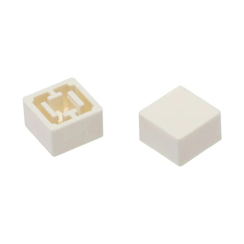 Omron Tactile Switch Cap White for Series B3W-4000, Series B3F-4000, Series B3F-5000 B32-1260