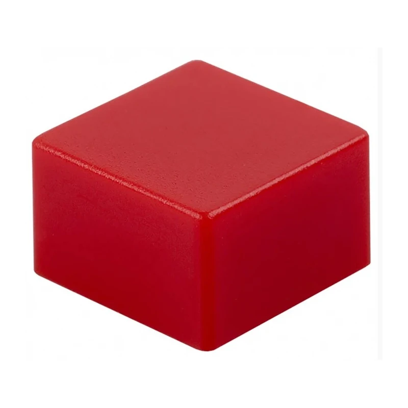 Omron Tactile Switch Cap Red for Series B3F-5000, B3W-4000, B3F-4000 B32-1280