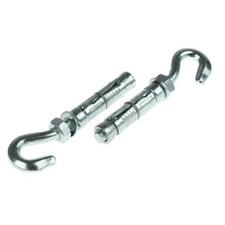 RawlPlug Carbon Steel Zinc Plated Expanding Masonry Anchor Bolt M10 x 120 mm R-RBL-10HW