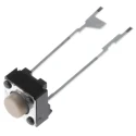 Omron Tactile Switch Plunger 6x6 mm 1.6 mm Actuator Length SPST 50mA 500 V ac 24 V dc B3F-6022