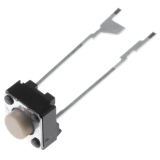 Omron Tactile Switch Plunger 6x6 mm 1.6 mm Actuator Length SPST 50mA 500 V ac 24 V dc B3F-6022
