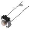 Omron Tactile Switch Plunger 6x6 mm 1.6 mm Actuator Length SPST 50mA 500 V ac 24 V dc B3F-6022