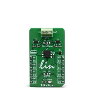 MikroElektronika LIN Click Development Kit for Local Interconnect Network (LIN) 220V GPIO UART MIKROE-3816
