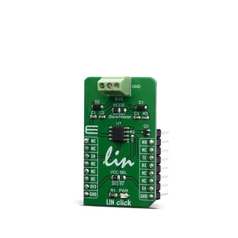 MikroElektronika LIN Click Development Kit for Local Interconnect Network (LIN) 220V GPIO UART MIKROE-3816