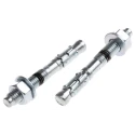 RawlPlug Carbon Steel Wall Plug Through Bolt Anchor 8 mm x 65 mm R-XPT-08065/15