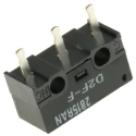 Omron Ultra Subminiature Pin Plunger Micro Switch, PCB Terminal, 1A, 30V dc, SPDT, IP40 D2FF