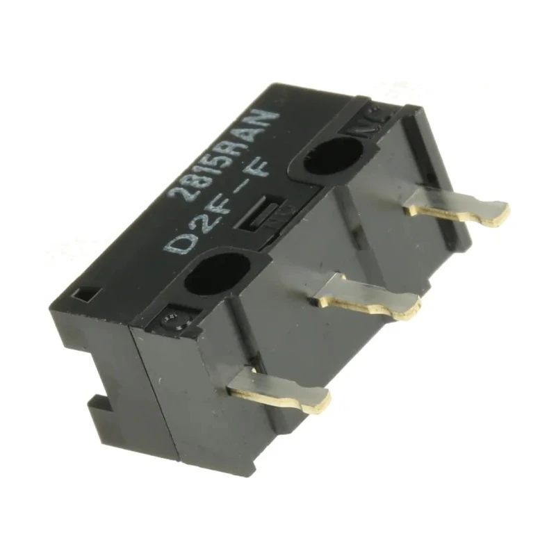 Omron Ultra Subminiature Pin Plunger Micro Switch, PCB Terminal, 1A, 30V dc, SPDT, IP40 D2FF