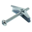RawlPlug Carbon Steel Spring Toggle Cavity Fixing Zinc Plated, 18 mm Fixing Hole Diameter, 60 mm Length R-SPO-06060