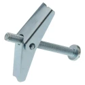 RawlPlug Carbon Steel Spring Toggle Cavity Fixing Zinc Plated, 18 mm Fixing Hole Diameter, 60 mm Length R-SPO-06060
