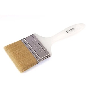 Cottam Medium 75 mm Synthetic Paint Brush with Flat Bristles 200-9219