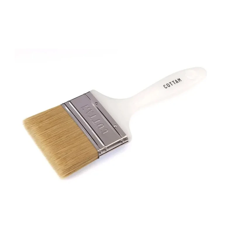 Cottam Medium 75 mm Synthetic Paint Brush with Flat Bristles 200-9219